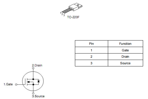 8N50場(chǎng)效應(yīng)管參數(shù)代換,KNF4850A參數(shù)引腳圖,原廠(chǎng)現(xiàn)貨-KIA MOS管