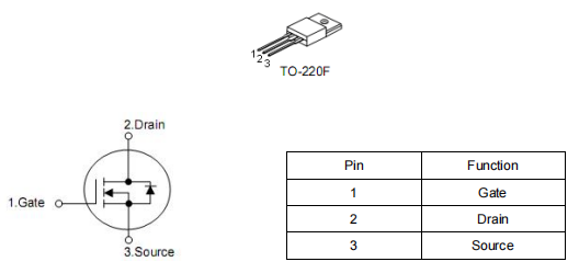 儲(chǔ)能電源場(chǎng)效應(yīng)管,650vmos管,KIA65R190FS參數(shù)規(guī)格書(shū)-KIA MOS管