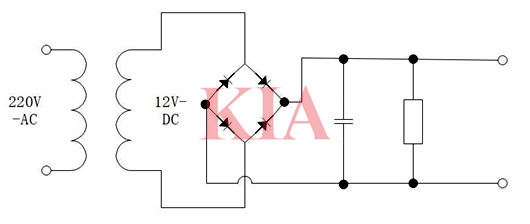 最簡單的穩壓電路圖,經典穩壓電路-KIA MOS管