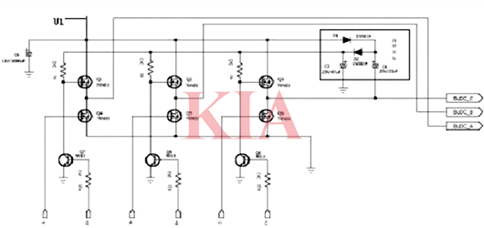 無刷馬達(dá),原理,電路