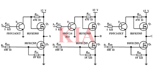 無(wú)刷馬達(dá)工作原理,無(wú)刷馬達(dá)電路圖-KIA MOS管