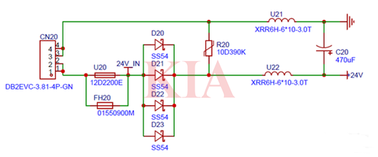 24v輸入保護電路