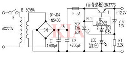 12v過壓保護電路